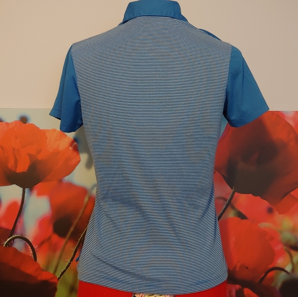 Callaway Golf/Tennis Striped Polo Shirt - Picture 2 of 6